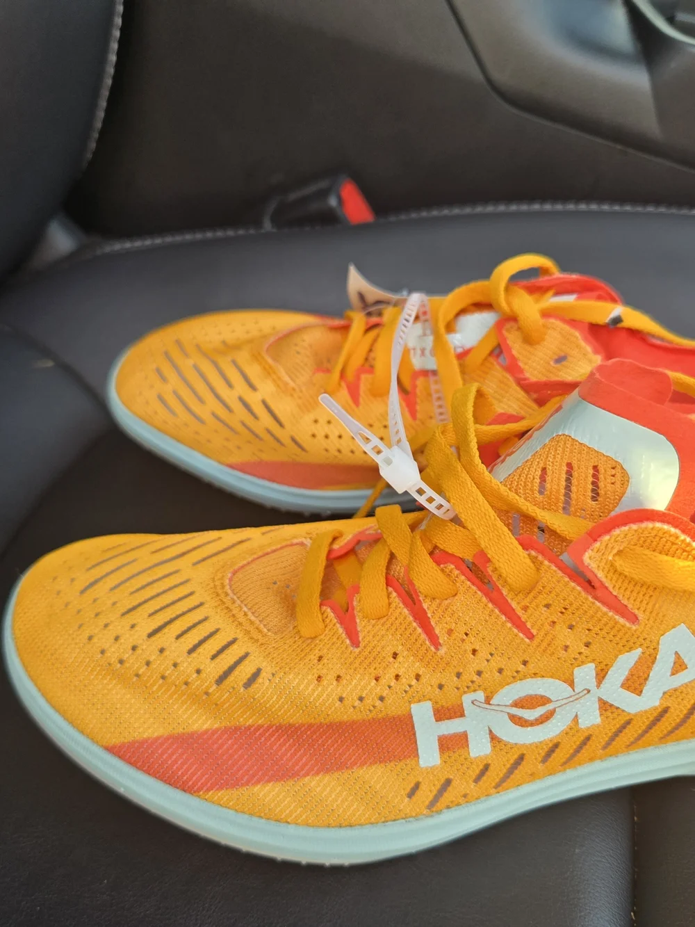 Hoka Orange Women's Track Shoes